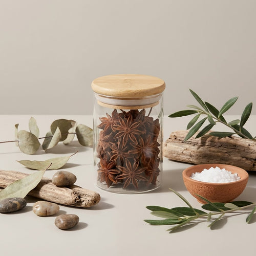 vios Airtight Borosilicate Glass Storage Jar | Preserves Food Quality