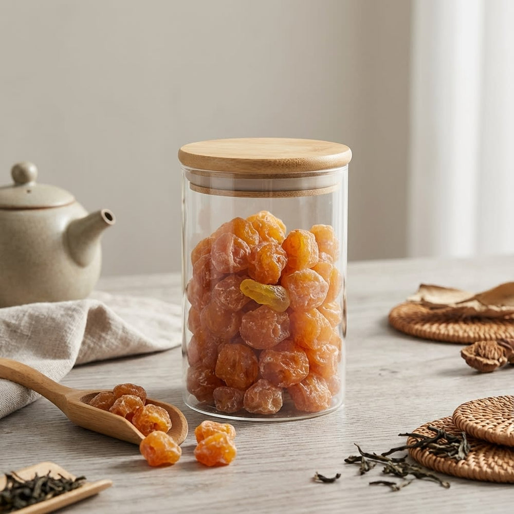 vios Airtight Borosilicate Glass Storage Jar | Preserves Food Quality