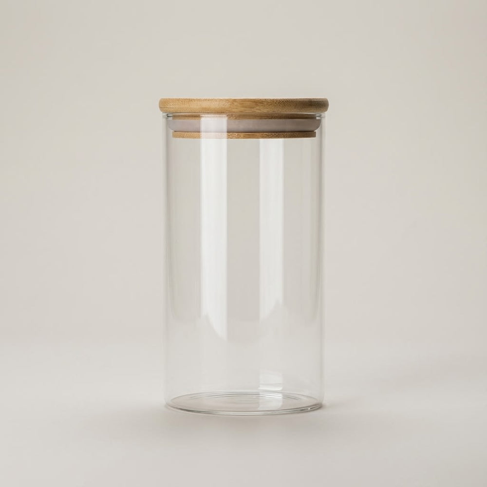 vios Airtight Borosilicate Glass Storage Jar | Preserves Food Quality