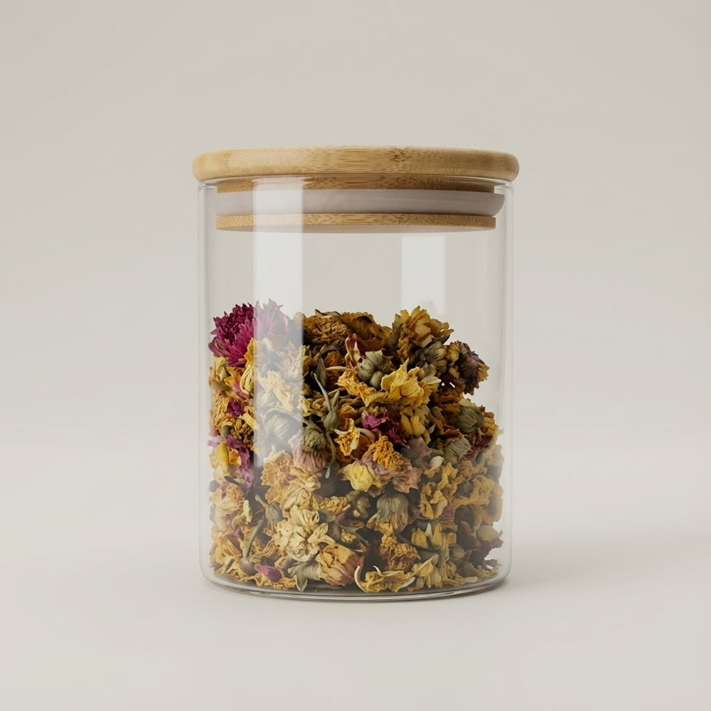 vios Airtight Borosilicate Glass Storage Jar | Preserves Food Quality