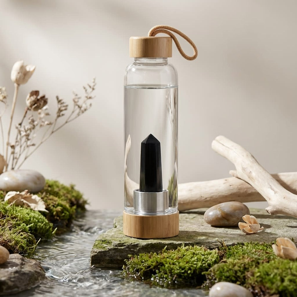 vios Glass Crystal Water Bottle | Everyday Hydration Essential