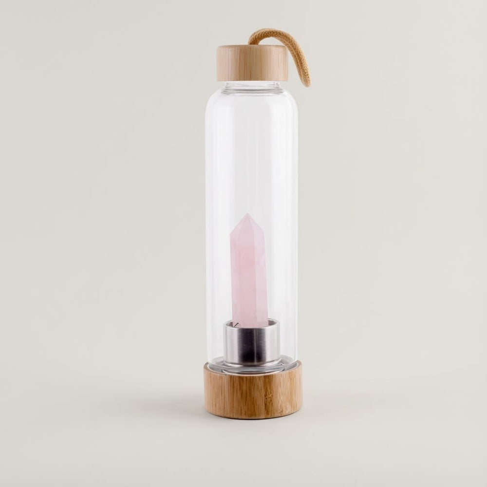 vios Glass Crystal Water Bottle | Everyday Hydration Essential