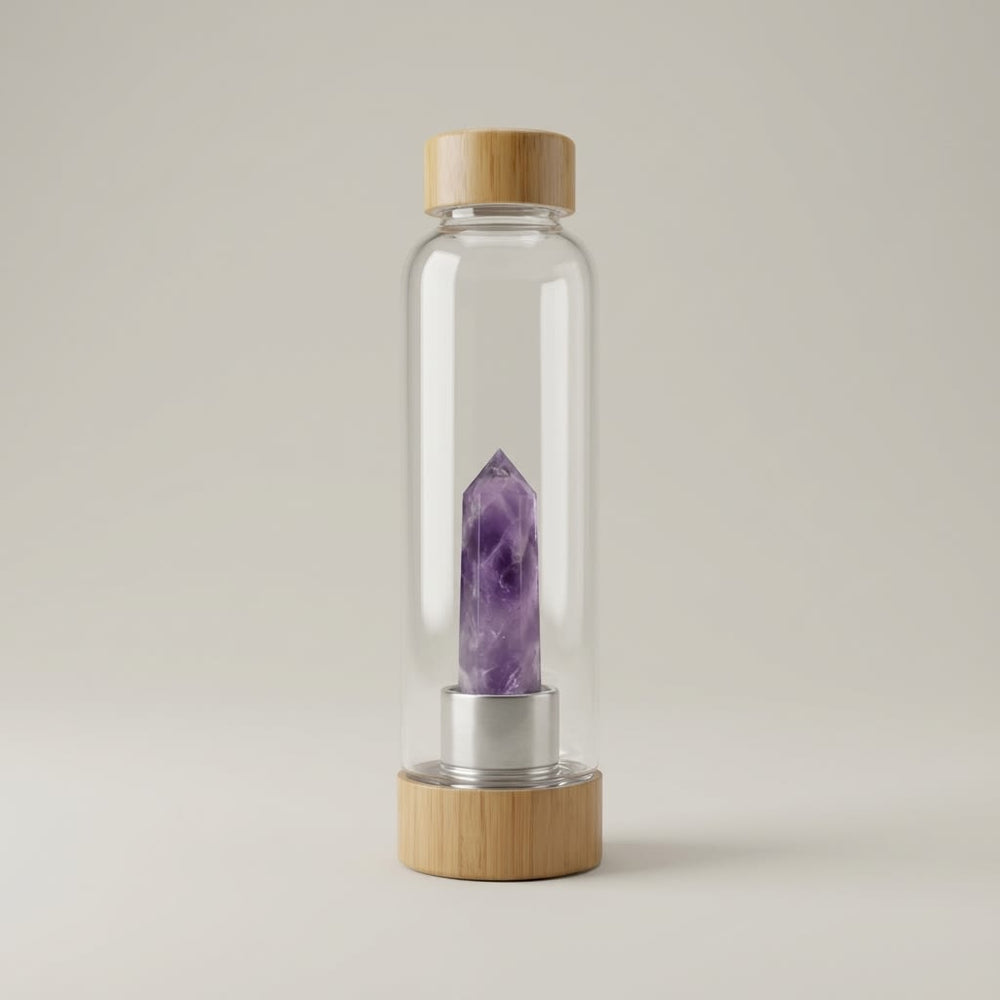 vios Glass Crystal Water Bottle | Everyday Hydration Essential