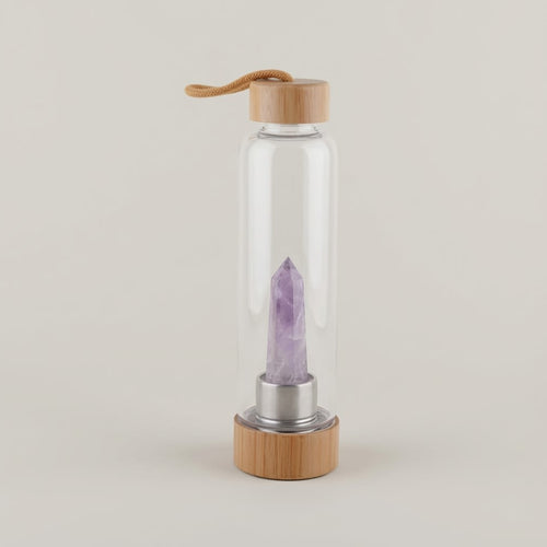 vios Glass Crystal Water Bottle | Everyday Hydration Essential