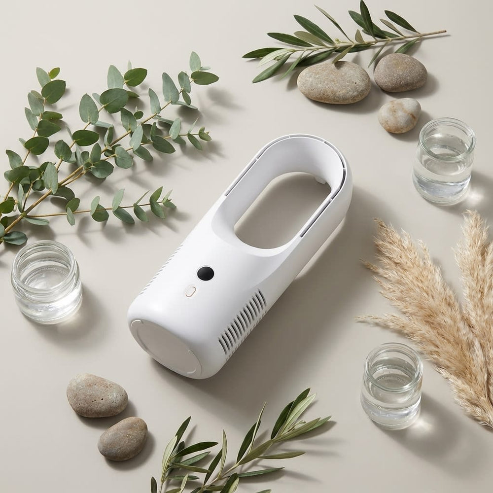 vios Portable Bladeless Desk Fan | Quiet, Safe Cooling