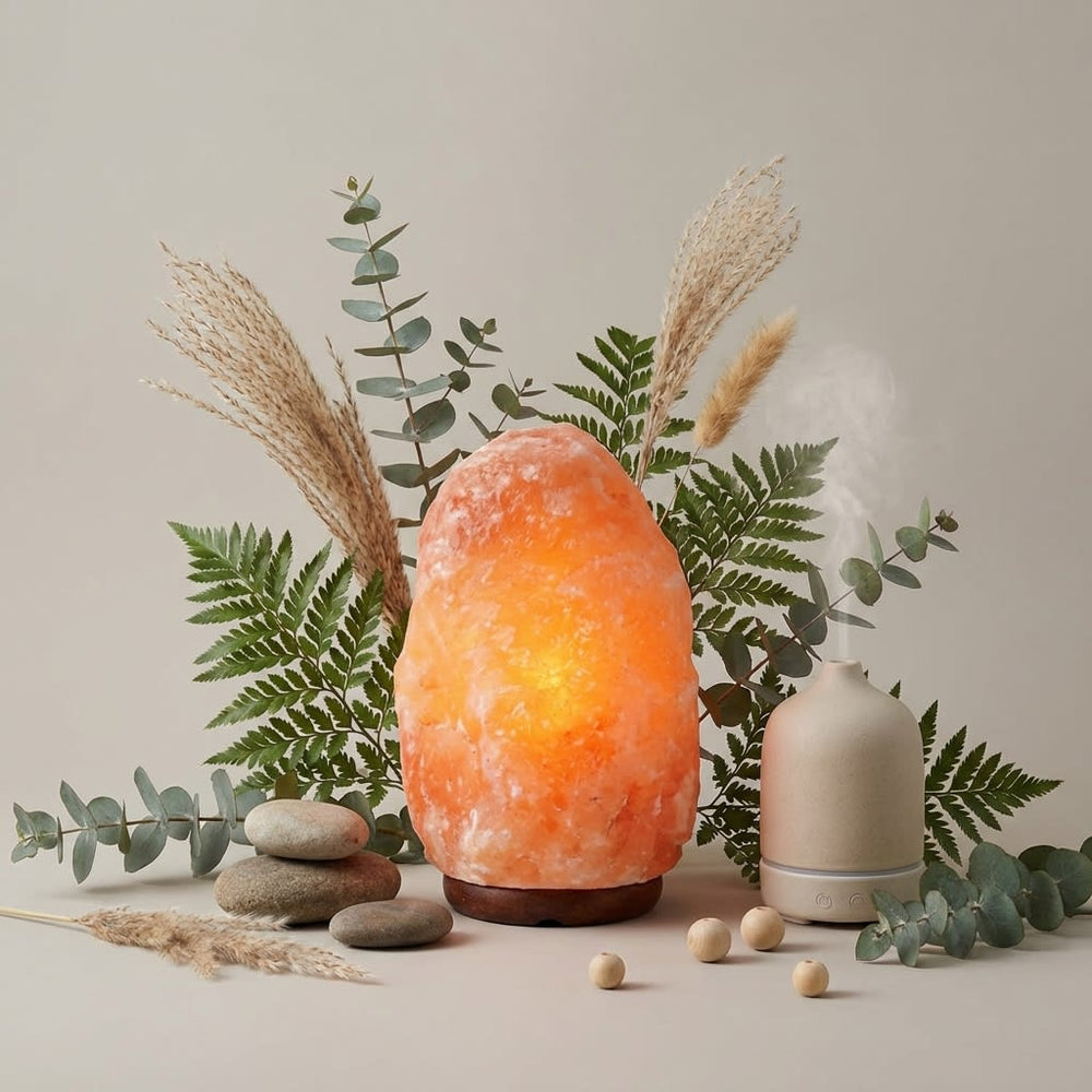 vios Himalayan Crystal Salt Lamp | Natural Air Purifier