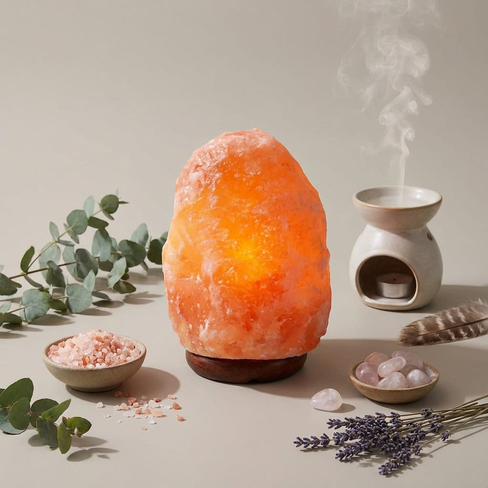 vios Himalayan Crystal Salt Lamp | Natural Air Purifier