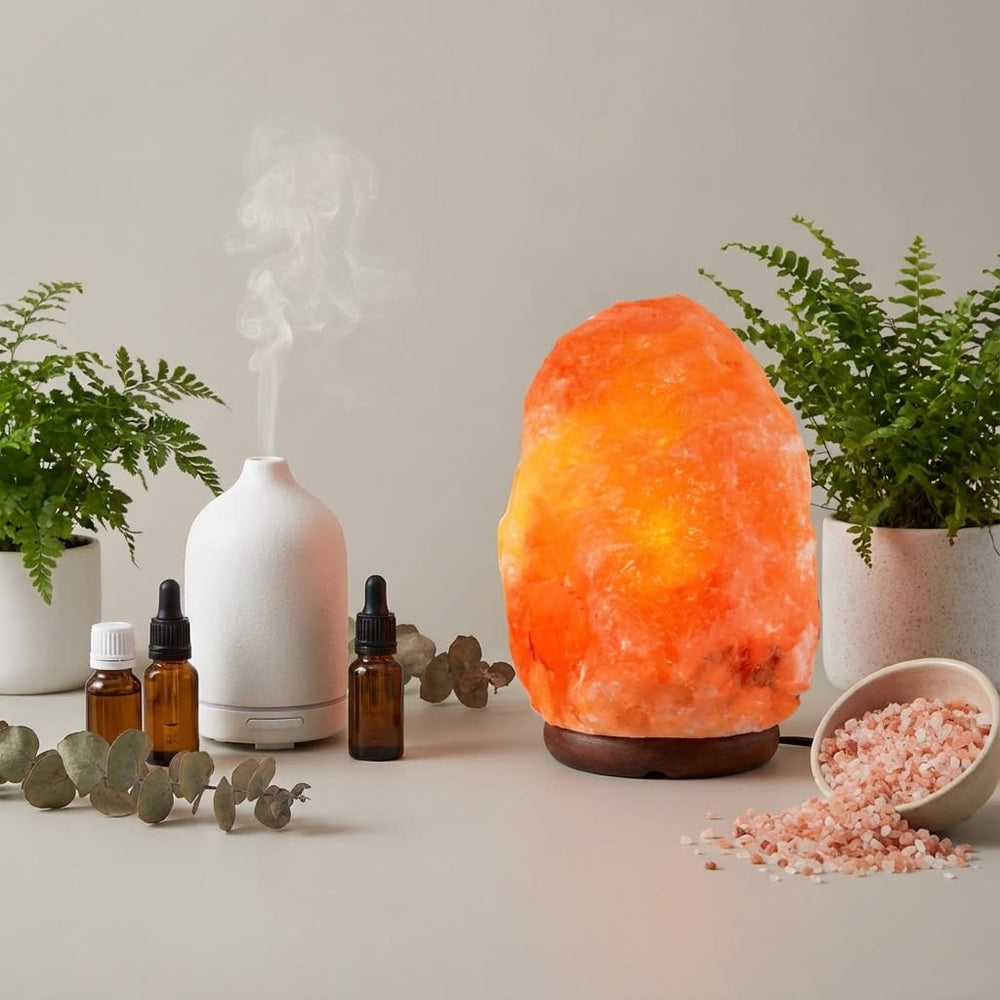 vios Himalayan Crystal Salt Lamp | Natural Air Purifier