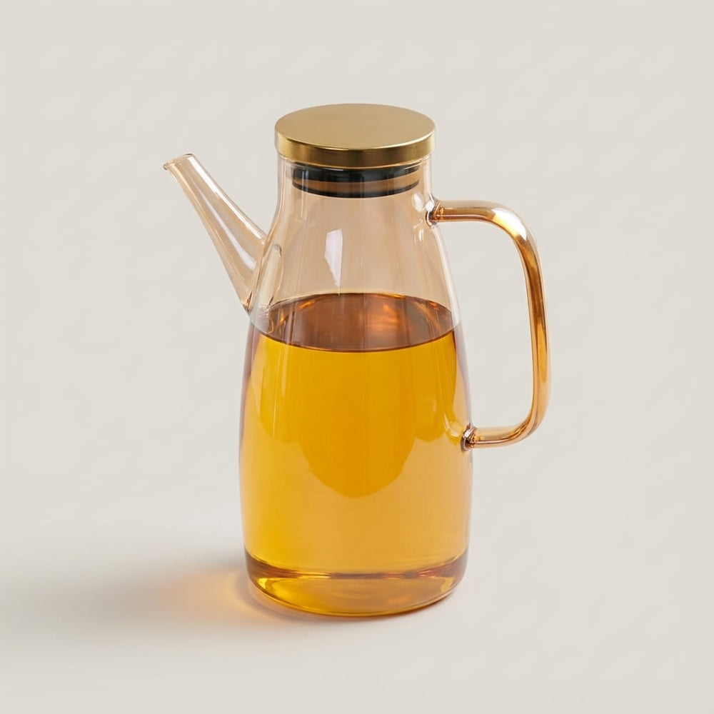 vios Borosilicate Glass Oil Dispenser | Precise Pour Control