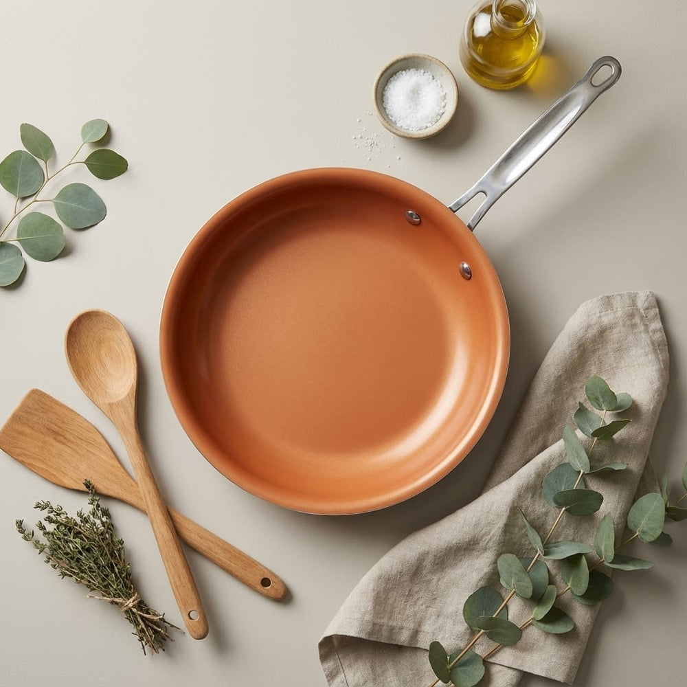 vios Non-stick Copper Induction Frying Pan | Quick Easy Cleanup