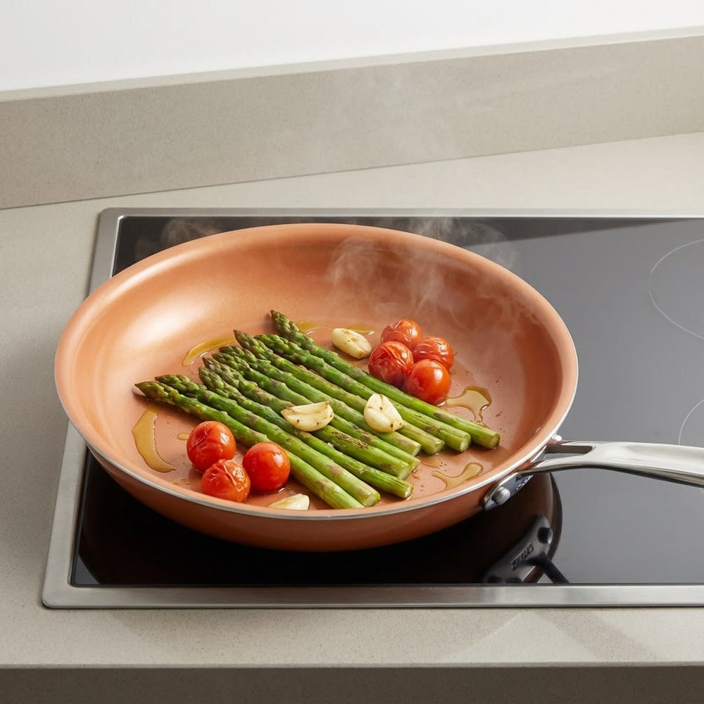 vios Non-stick Copper Induction Frying Pan | Quick Easy Cleanup