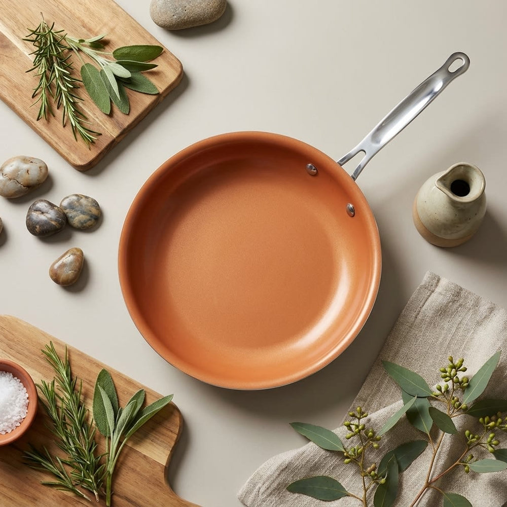 vios Non-stick Copper Induction Frying Pan | Quick Easy Cleanup