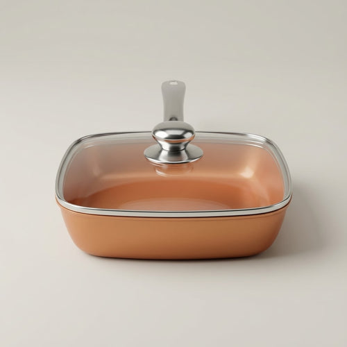 vios Non-stick Copper Induction Frying Pan | Quick Easy Cleanup