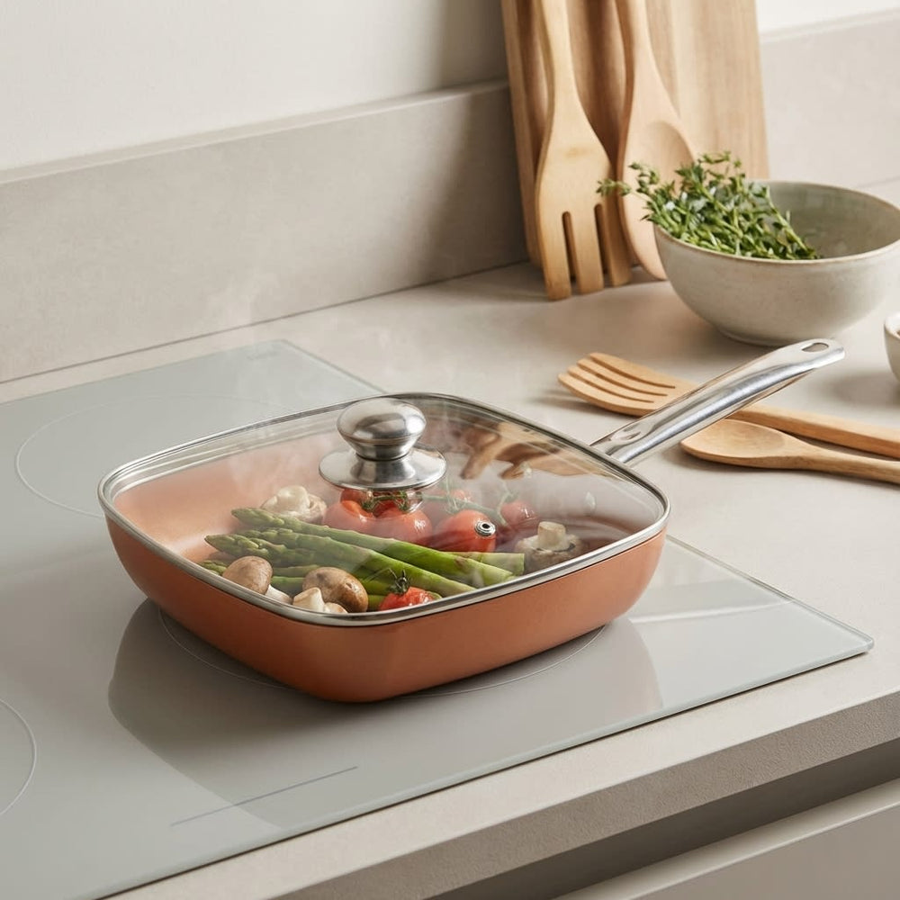 vios Non-stick Copper Induction Frying Pan | Quick Easy Cleanup