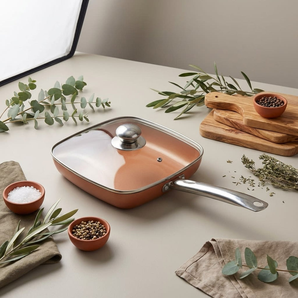 vios Non-stick Copper Induction Frying Pan | Quick Easy Cleanup