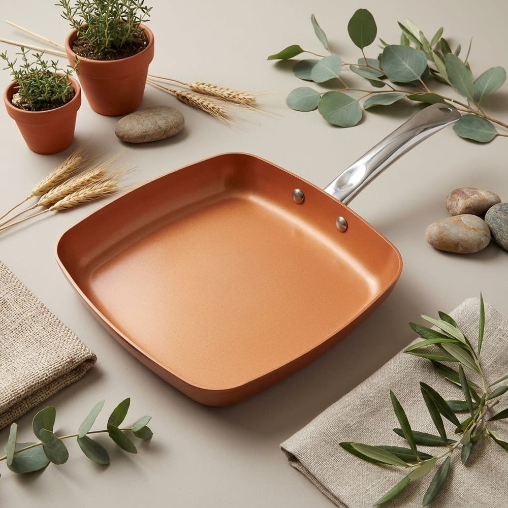 vios Non-stick Copper Induction Frying Pan | Quick Easy Cleanup