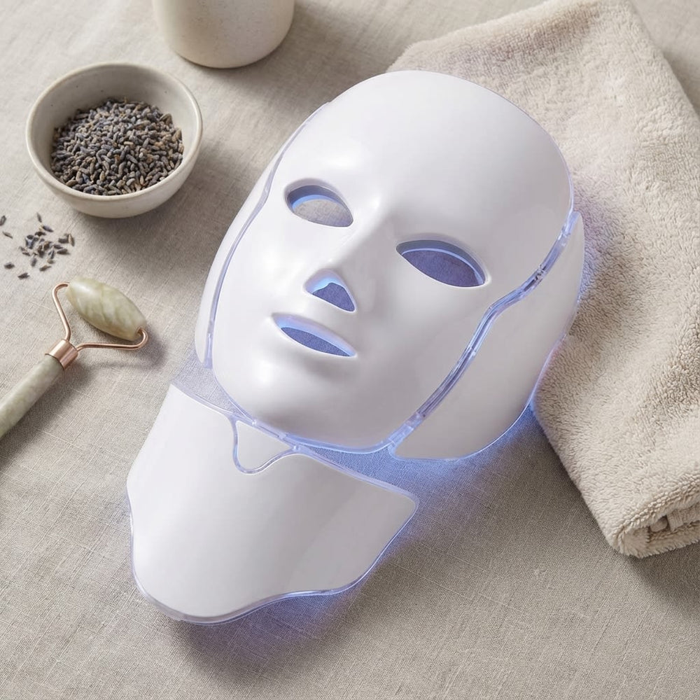 vios LED Light Therapy Mask Neck | Anti-Aging Skincare