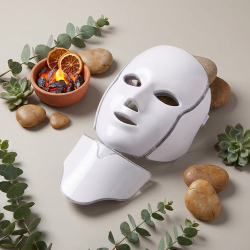 vios LED Light Therapy Mask Neck | Anti-Aging Skincare