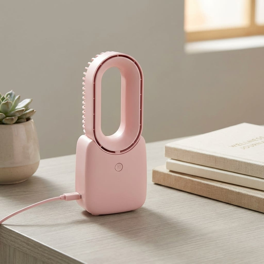 vios Portable Quiet Bladeless Fan | Effortless Cool Comfort