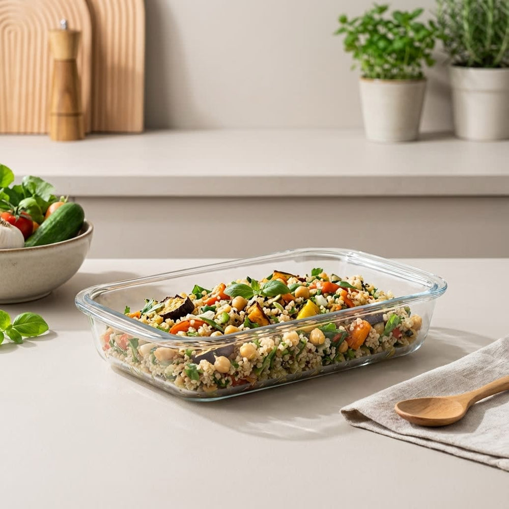 Vios Borosilicate Glass Food Container | Keep Food Fresh