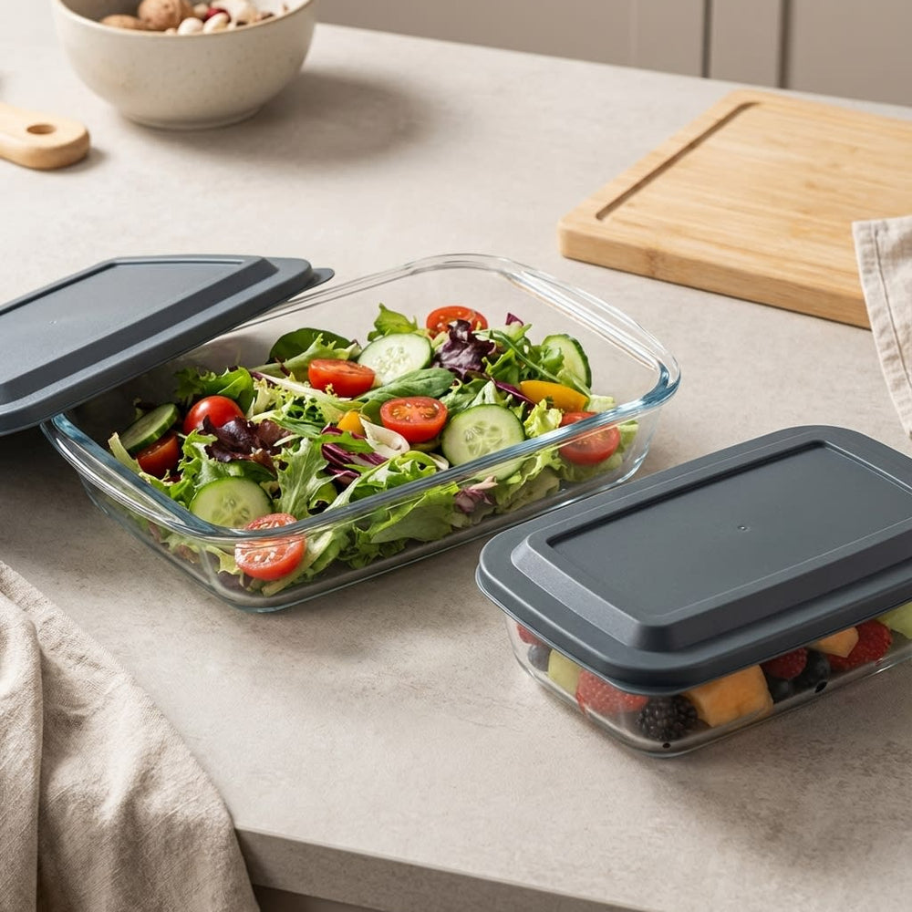 Vios Borosilicate Glass Food Container | Keep Food Fresh