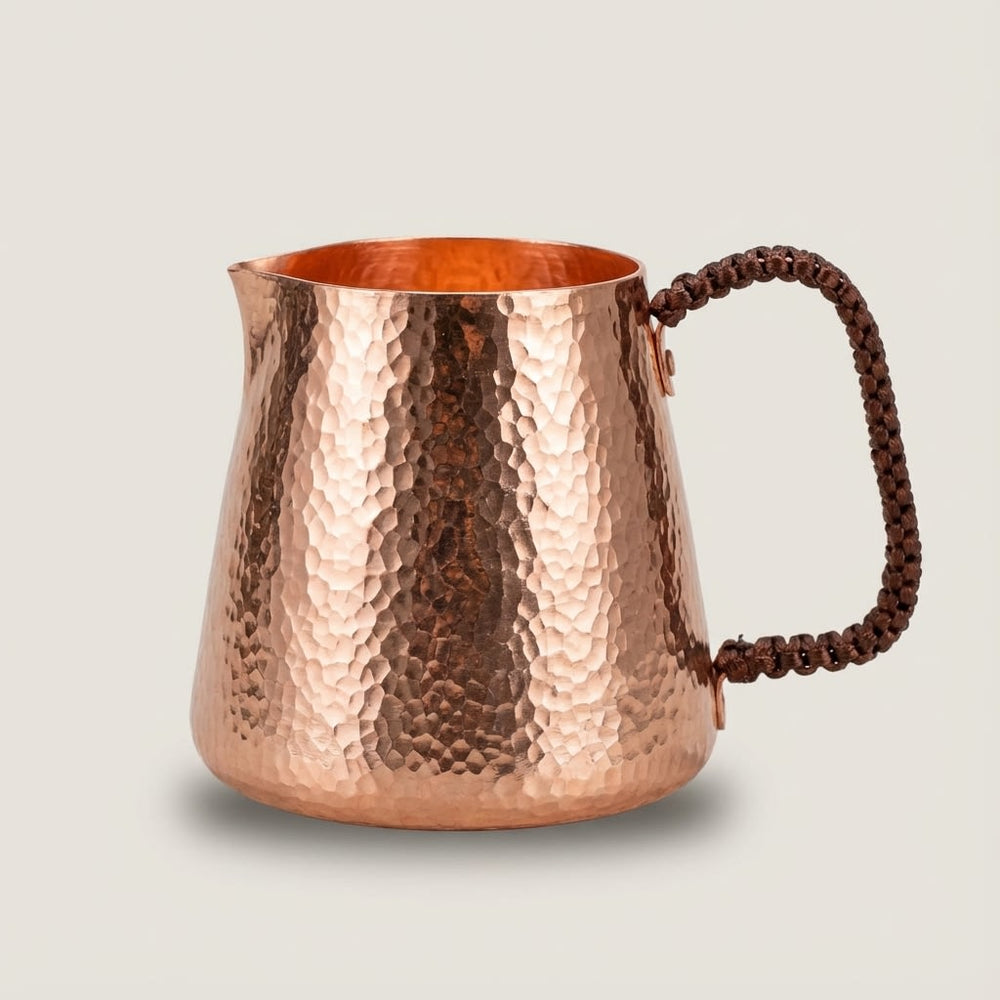 vios Hammered Copper Pitcher | Natural Water Alkalizer