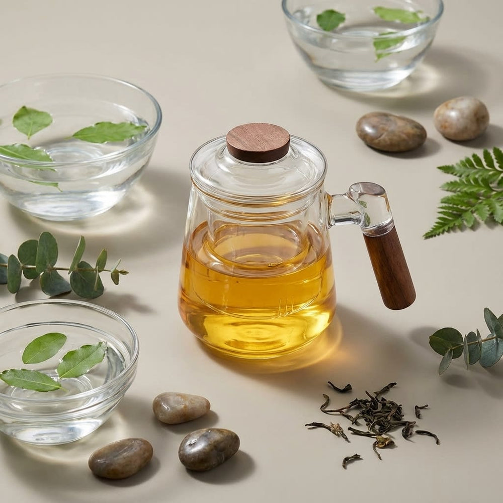 vios Borosilicate Stackable Tea Cups | Durable Daily Use