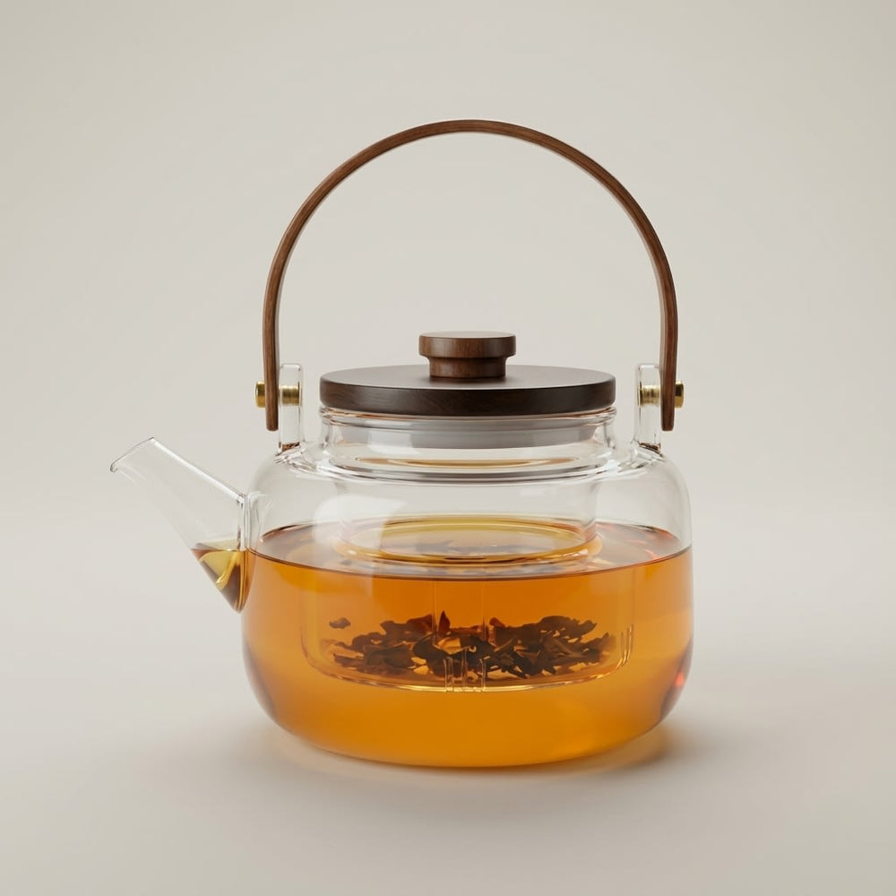 vios Borosilicate Glass Teapot & Infuser | Pure Safe Healthy