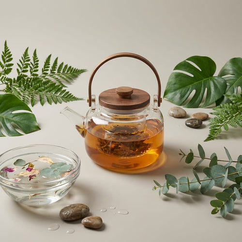 vios Borosilicate Glass Teapot & Infuser | Pure Safe Healthy