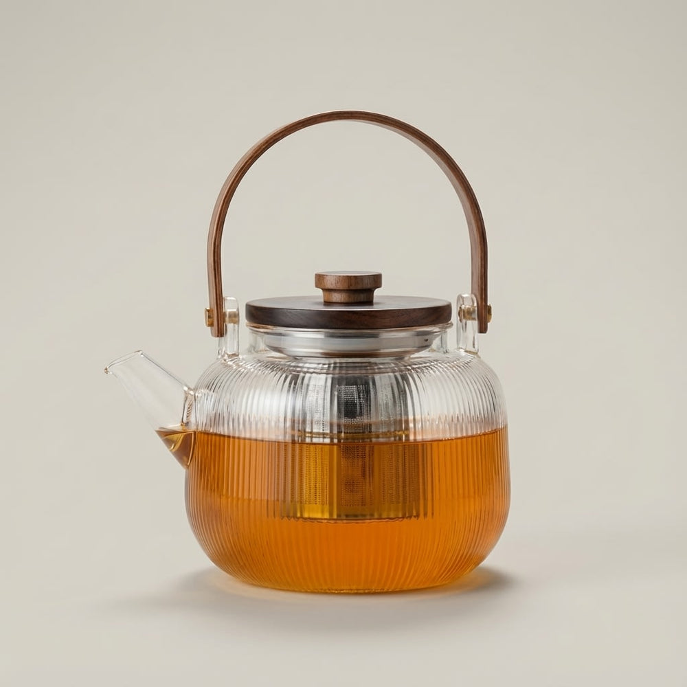 vios Borosilicate Glass Teapot & Infuser | Pure Safe Healthy