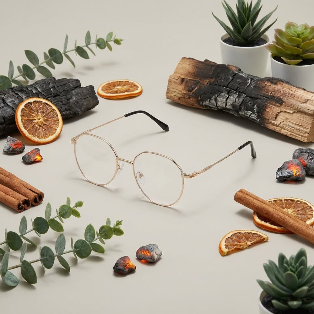 vios Geometric Blue Light Glasses | Eye Strain Relief